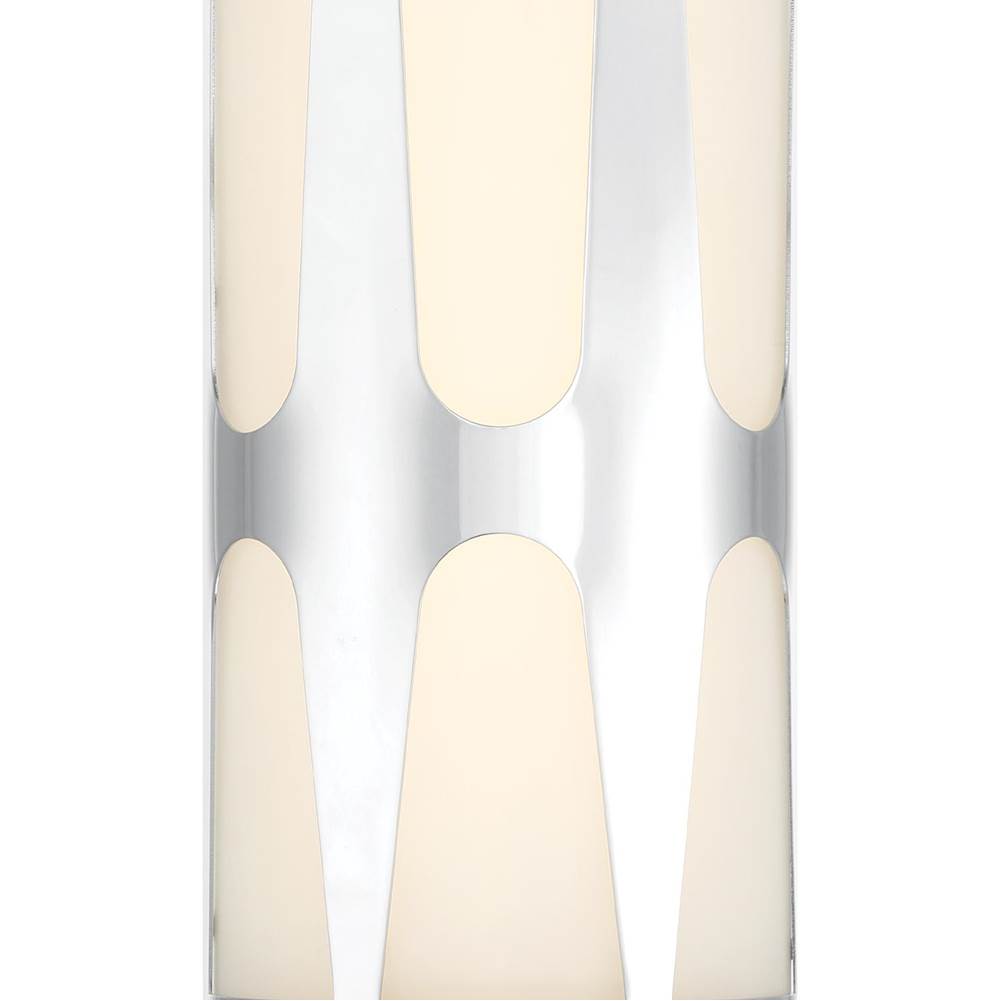 Crystorama ROY-802-CH Polished Chrome Royston 2 Light Polished Chrome Sconce Image 5