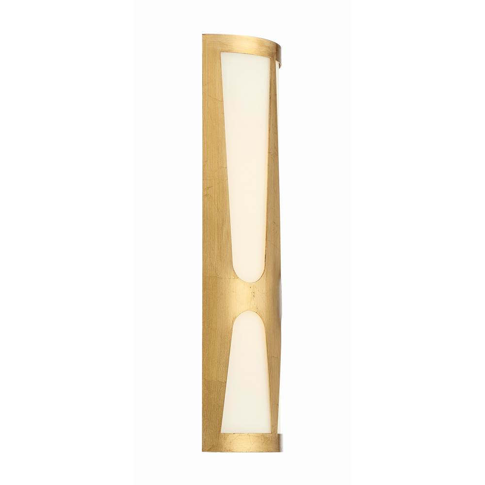 Crystorama ROY-802-GA Antique Gold Royston 2 Light Antique Gold Wall Mount Image 3