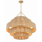 Crystorama SHY-10909-SG Soft Gold Shyla 20 Light Soft Gold Chandelier Image 2