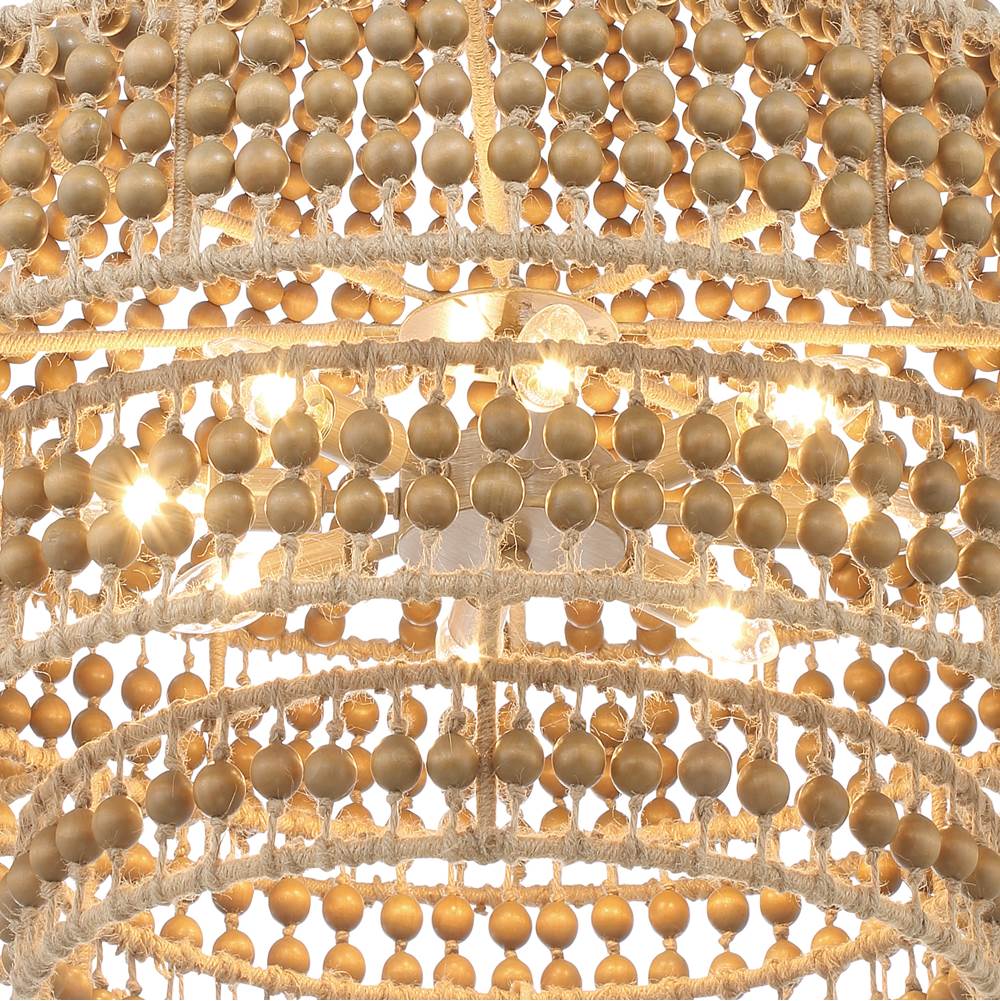 Crystorama SIL-B6008-BS Burnished Silver Silas 8 Light Burnished Silver Chandelier Image 3