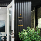 Crystorama SIM-804-MK-TG Matte Black,Textured Gold Simpson 4 Light Matte Black Plus Textured Gold Outdoor Sconce Image 2