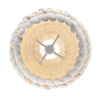 Crystorama TAL-9404-MT Matte White Talia 20.5'' Matte White Chandelier Image 5