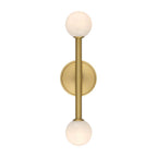 Crystorama TRL-2801-LG Luxe Gold Terrell 17.75'' Led Luxe Gold Bathroom Vanity Image 1