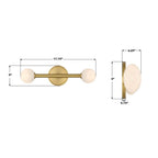 Crystorama TRL-2801-LG Luxe Gold Terrell 17.75'' Led Luxe Gold Bathroom Vanity Image 3