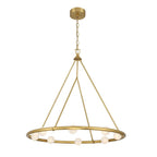 Crystorama TRL-2805-LG Luxe Gold Terrell 29.5'' Led Luxe Gold Chandelier Image 1