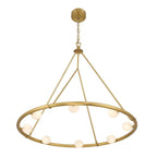 Crystorama TRL-2805-LG Luxe Gold Terrell 29.5'' Led Luxe Gold Chandelier Image 6