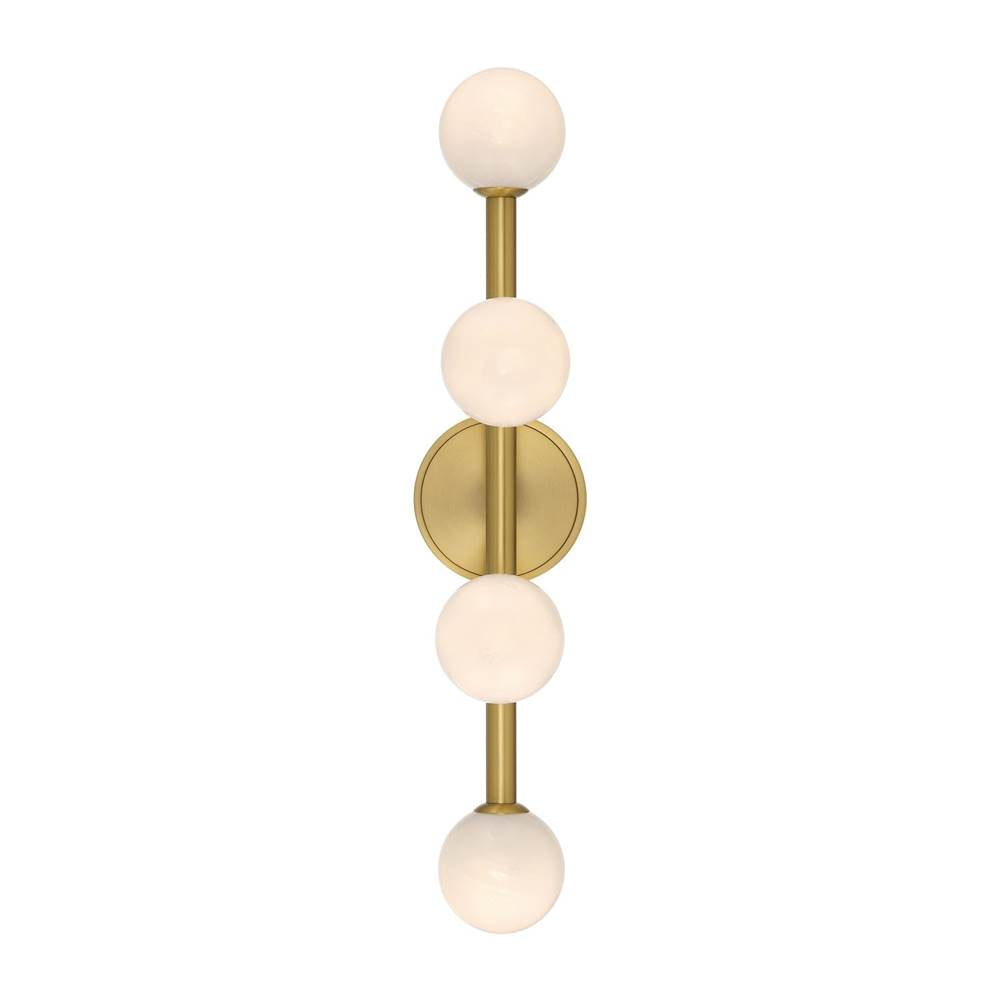 Crystorama TRL-2811-LG Luxe Gold Terrell 24'' Led Luxe Gold Bathroom Vanity Image 1