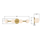 Crystorama TRL-2811-LG Luxe Gold Terrell 24'' Led Luxe Gold Bathroom Vanity Image 3