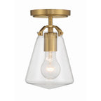 Crystorama VSS-7002-LG_CEILING Luxe Gold Voss 1 Light Luxe Gold Semi Flush Mount Image 4