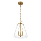 Crystorama VSS-7004-LG Luxe Gold Voss 3 Light Luxe Gold Mini Chandelier Image 2