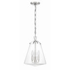 Crystorama Voss 3 Light Luxe Gold Mini Chandelier