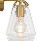 Crystorama VSS-7013-LG Luxe Gold Voss 3 Light Luxe Gold Bathroom Vanity Image 3