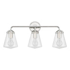 Crystorama Voss 3 Light Luxe Gold Bathroom Vanity