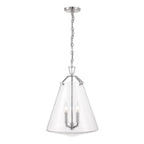 Crystorama VSS-7015-PN Polished Nickel Voss 4 Light Polished Nickel Pendant Image 5