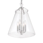 Crystorama VSS-7015-PN Polished Nickel Voss 4 Light Polished Nickel Pendant Image 3