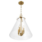 Crystorama VSS-7018-LG Luxe Gold Voss 4 Light Luxe Gold Pendant Image 4