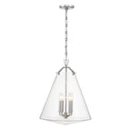 Crystorama VSS-7018-PN Polished Nickel Voss 4 Light Polished Nickel Pendant Image 5