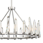 Crystorama WAT-B2008-PN Polished Nickel Watson 8 Light Polished Nickel Chandelier Image 7
