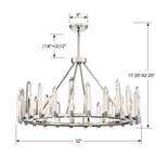 Crystorama WAT-B2008-PN Polished Nickel Watson 8 Light Polished Nickel Chandelier Image 2