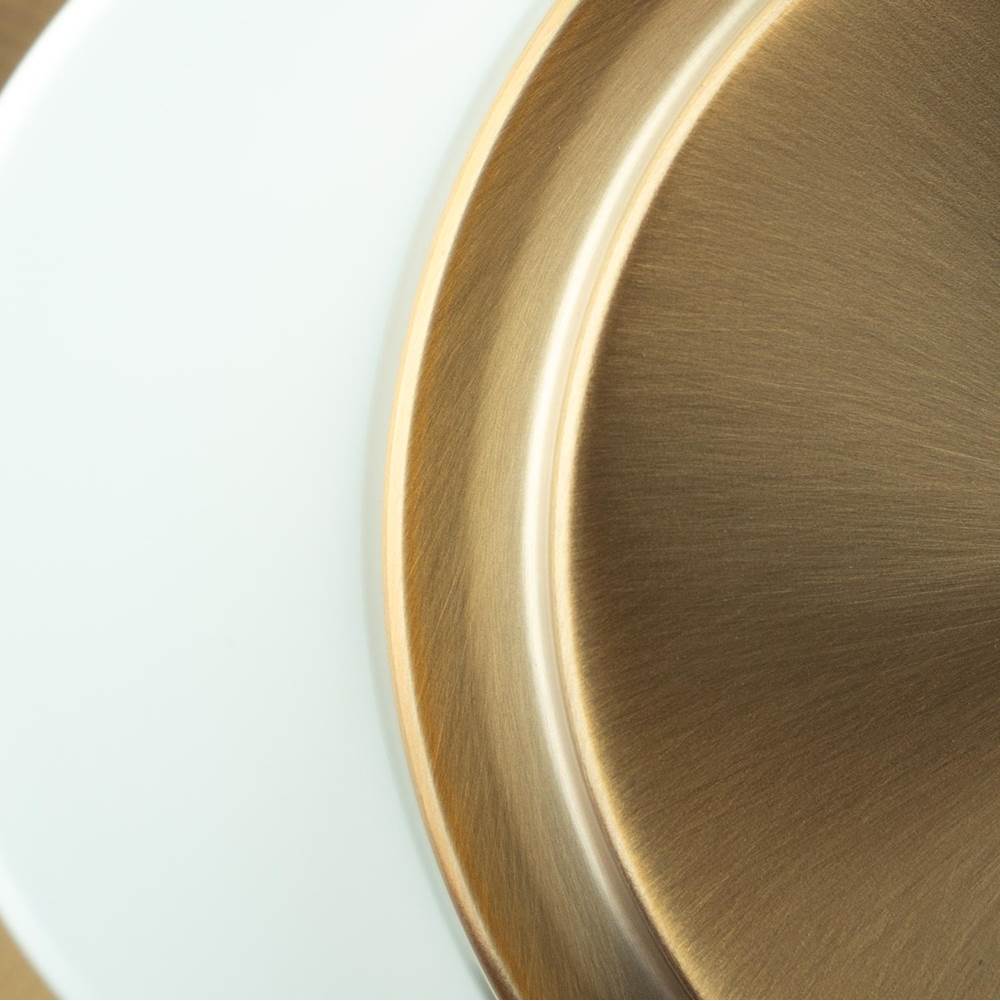 Crystorama ED0552202WHGD White,Gold Donoven 2 Light White, Gold Flush Mount Image 3