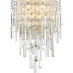 Crystorama WIN-212-SA-CL-MWP Antique Silver Winfield 2 Light Antique Silver Sconce Image 3