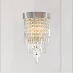Crystorama WIN-212-SA-CL-MWP Antique Silver Winfield 2 Light Antique Silver Sconce Image 2