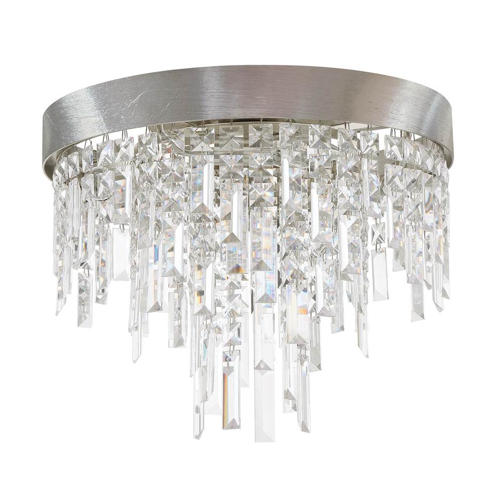 Crystorama Winfield 4 Light Antique Gold Ceiling Mount