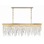 Crystorama WIN-217-GA-CL-MWP Antique Gold Winfield 6 Light Antique Gold Chandelier Image 1