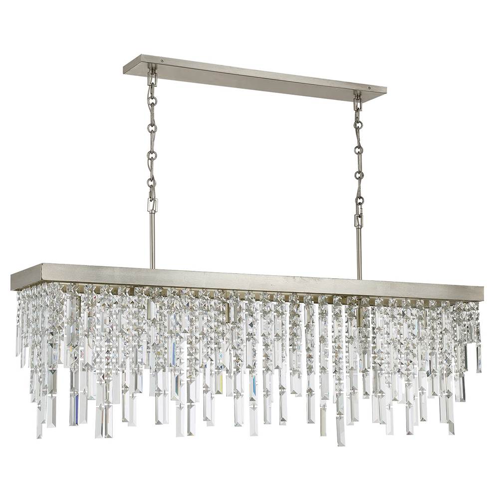 Crystorama Winfield 6 Light Antique Gold Chandelier