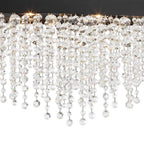Crystorama WIN-617-BF-CL-MWP Black Forged Winham 6 Light Black Forged Chandelier Image 3
