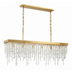 Crystorama Winham 6 Light Black Forged Chandelier