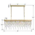 Crystorama WIN-617-GA-CL-MWP Antique Gold Winham 6 Light Antique Gold Chandelier Image 2