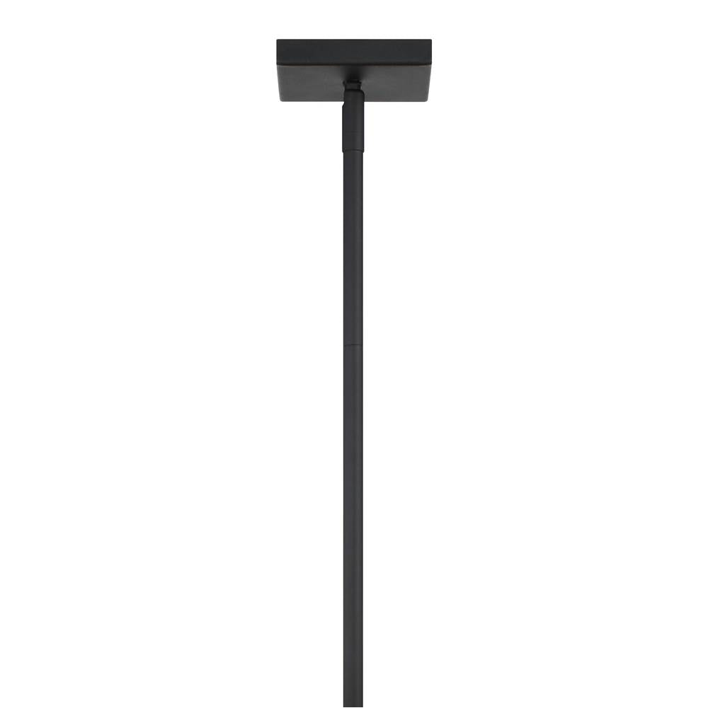 Crystorama WIN-618-BF-CL-MWP Black Forged Winham 8 Light Black Forged Chandelier Image 3