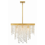 Crystorama WIN-618-GA-CL-MWP Antique Gold Winham 8 Light Antique Gold Chandelier Image 1