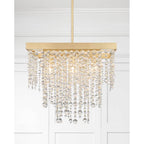 Crystorama WIN-618-GA-CL-MWP Antique Gold Winham 8 Light Antique Gold Chandelier Image 3