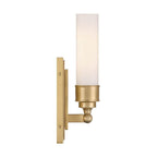 Crystorama WLX-301-AG Aged Brass Wilcox 1 Light Led Aged Brass Sconce Image 3