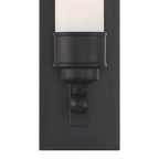Crystorama WLX-301-MK Matte Black Wilcox 1 Light Led Matte Black Sconce Image 4