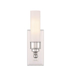 Crystorama WLX-301-PN Polished Nickel Wilcox 1 Light Led Polished Nickel Sconce Image 5