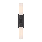 Crystorama WLX-302-MK Matte Black Wilcox 2 Light Led Matte Black Sconce Image 5
