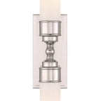 Crystorama WLX-302-PN Polished Nickel Wilcox 2 Light Led Polished Nickel Sconce Image 5