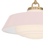 Crystorama XAN-8009-VG-BH Vibrant Gold Xander 20'' Vibrant Gold And Blush Pendant Image 4
