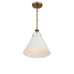 Crystorama XAV-B8301-VG Vibrant Gold Xavier 1 Light Vibrant Gold Pendant Image 5