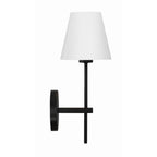 Crystorama XAV-B8321-MK Matte Black Xavier 1 Light Matte Black Wall Mount Image 5