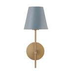 Crystorama XAV-B8321-VG-BL Vibrant Gold,Blue Xavier 1 Light Vibrant Gold Plus Blue Sconce Image 3