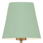 Crystorama XAV-B9302-VG-GR Vibrant Gold,Green Xavier 2 Light Vibrant Gold Plus Green Chandelier Image 2