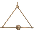 Crystorama XAV-B9302-VG-WH Vibrant Gold, White Xavier 2 Light Vibrant Gold Plus White Chandelier Image 3