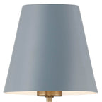 Crystorama XAV-B9304-VG-BL Vibrant Gold,Blue Xavier 4 Light Vibrant Gold Plus Blue Chandelier Image 3