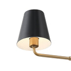 Crystorama XAV-B9304-VG Vibrant Gold Xavier 4 Light Vibrant Gold Chandelier Image 4