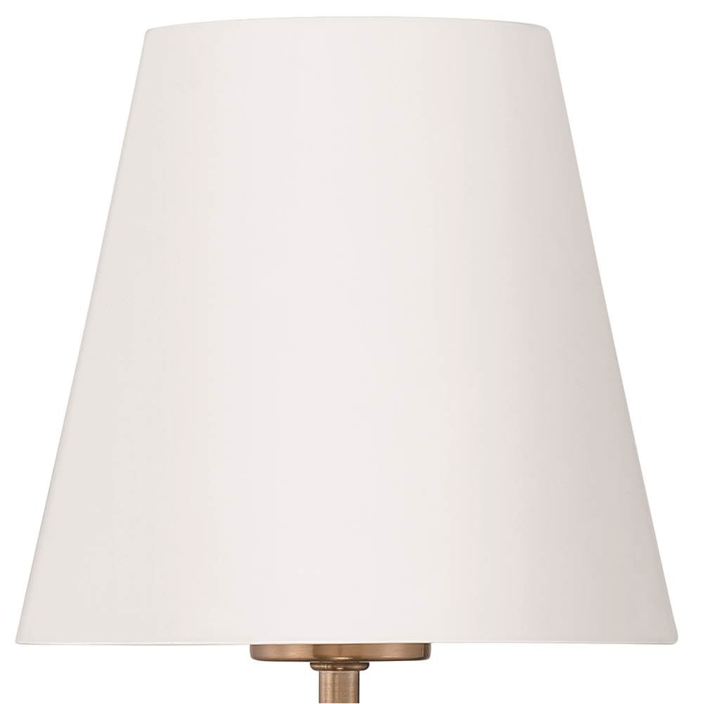 Crystorama XAV-B9306-VG-WH Vibrant Gold, White Xavier 6 Light Vibrant Gold Plus White Chandelier Image 3