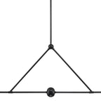 Crystorama XAV-B9307-MK Matte Black Xavier 4 Light Matte Black Chandelier Image 3